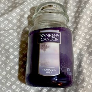 Yankee Candle Tranquil Mist with bonus candle